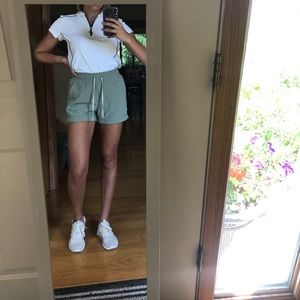 Slazenger white half zip golf t-shirt